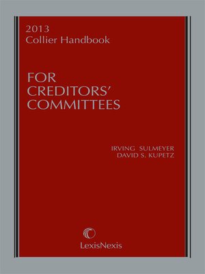 cover image of Collier Handbook for Creditors' Committees